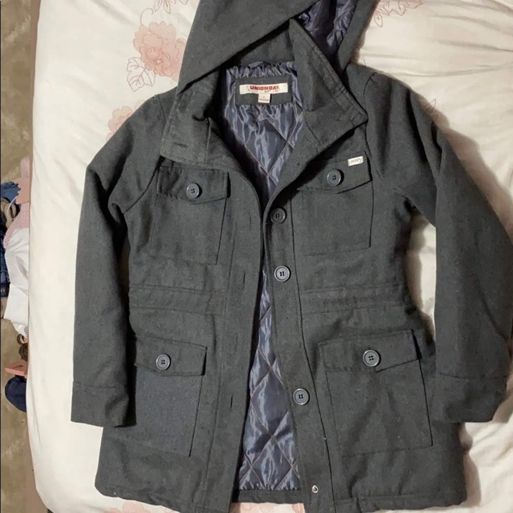 Lined Grey Coat